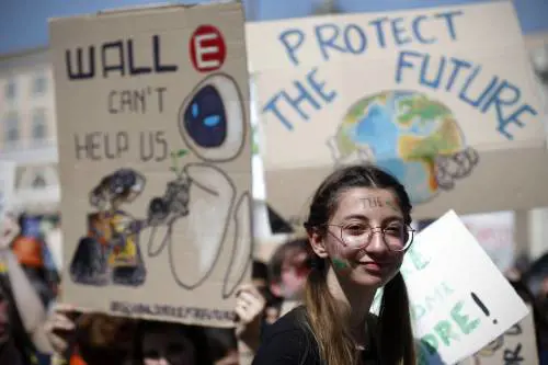 Greta Thunberg a Roma per il clima