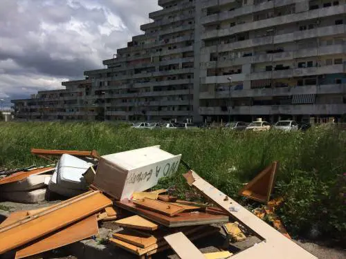 Tra le vele di Scampia prima dell’abbattimento