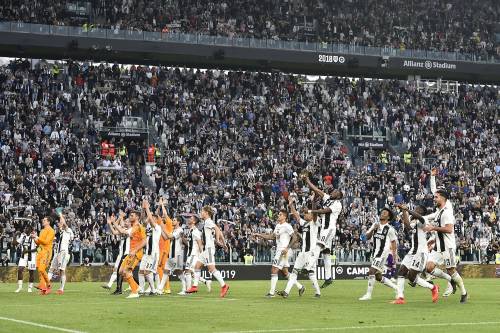 Juventus campione d'Italia: le immagini della festa bianconera