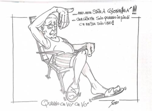 La vignetta del giorno - Mattarella e le "vacanze" di Pasqua