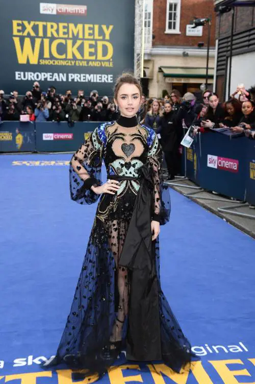 Zac Efron e Lily Collins alla premiere di "Fascino criminale" 