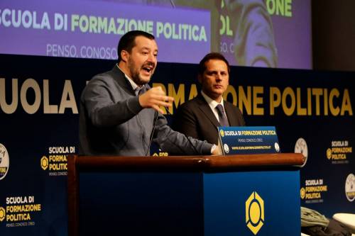 Matteo Salvini e Armando Siri