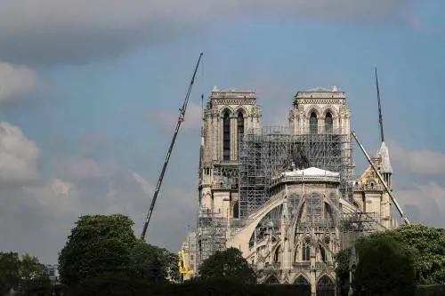 Dopo l'incendio alla Cattedrale di Notre-Dame cominciano i lavori di messa in sicurezza