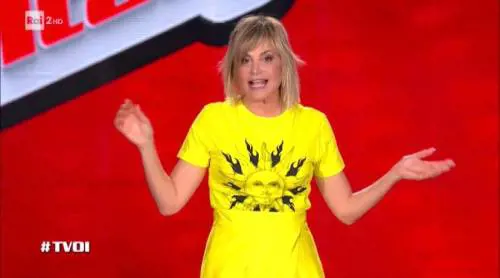 The Voice of Italy, la battuta della Ventura: "Ecco la canzone di Salvini"