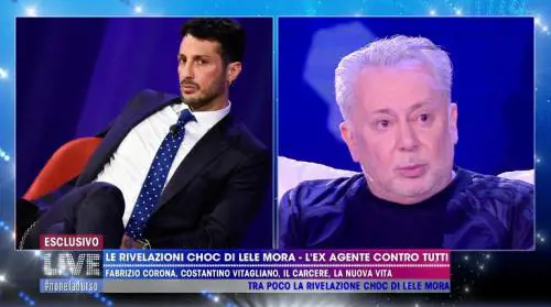 Lele Mora: "Tra me e Fabrizio Corona grande passione"