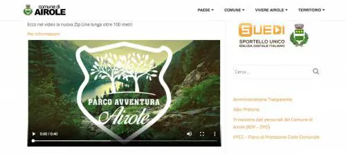 "Te ne vai? Ne hai le balle piene?": così il Comune promuove il parco avventura
