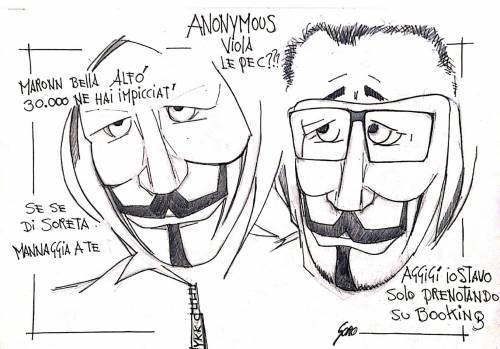 La vignetta del giorno: gli hacker a Cinque Stelle