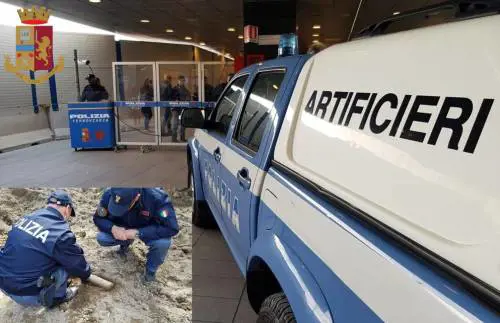 Scoperto e rimosso ordigno bellico alla stazione di Napoli