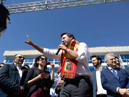 Salvini a Catanzaro