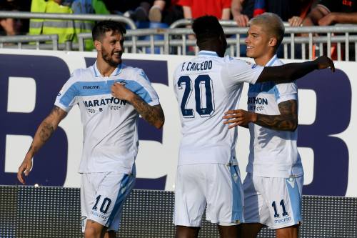 La Lazio vince a 2-1 a Cagliari: decidono Luis Alberto e Correa