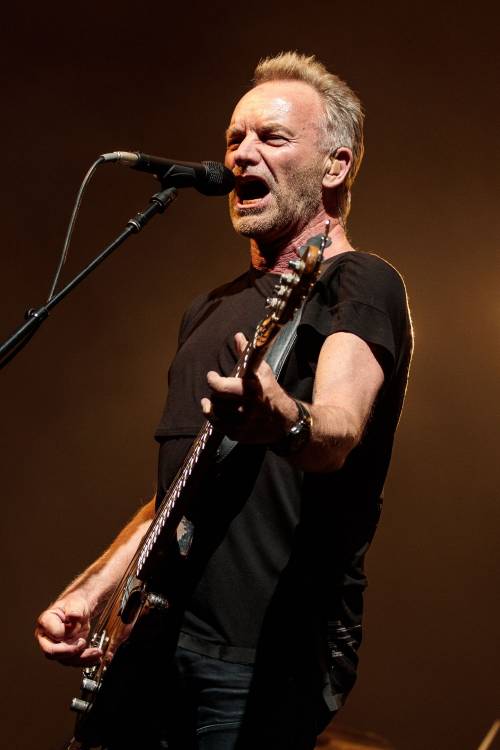 Sting dal Kaaboo Texas Music Festival di Arlington