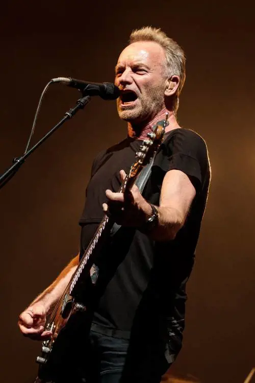 Sting dal Kaaboo Texas Music Festival di Arlington