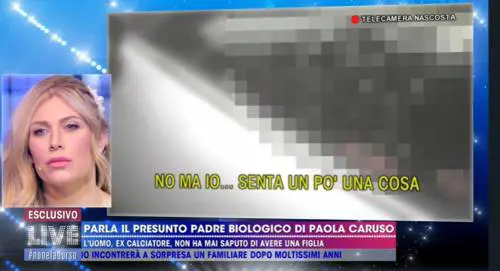 Paola Caruso scopre che il presunto padre naturale non vuole vederla