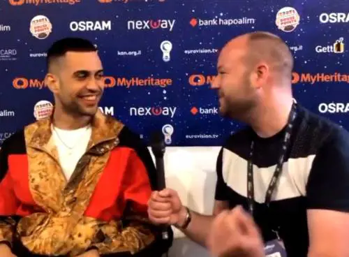 Mahmood nell'intervista in inglese all'Eurovision: "Non ho capito un c..."