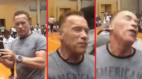 Paura per Arnold Schwarzenegger: aggredito da un folle alle spalle