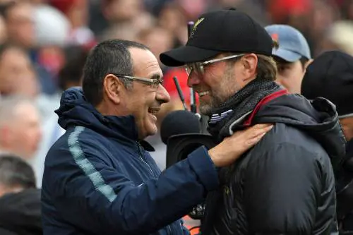 Sarà Signora Premier. Tra Sarri e Guardiola spunta anche Klopp