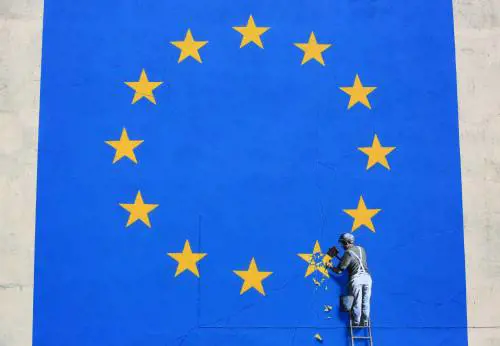 Dover, sparito murale di Banksy sulla Brexit