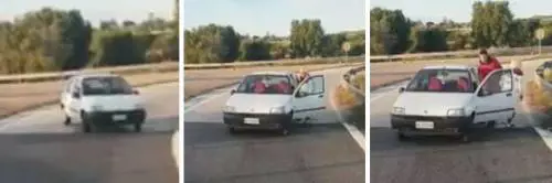 Auto entra contromano sulla statale a Monopoli: due camionisti evitano tragedia