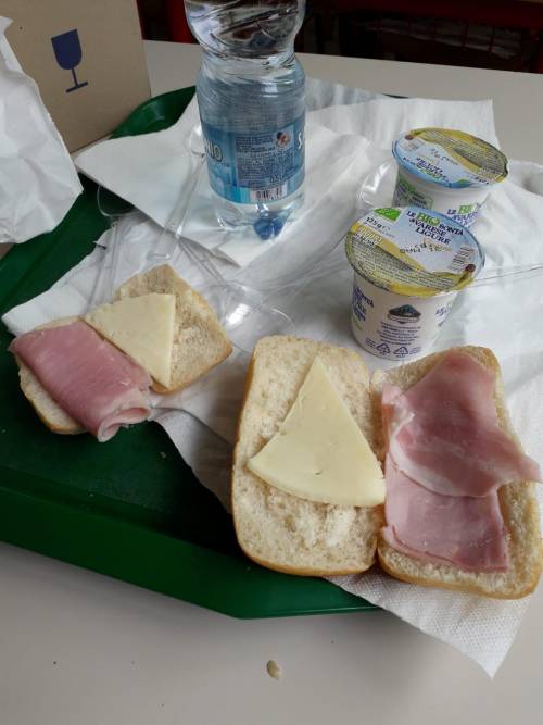 L'ennesimo pranzo choc ai bambini di Milano Ristorazione: un panino mezzo vuoto