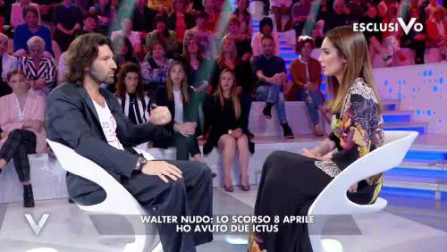 Walter Nudo: "Non sono più lo stesso, vivo con la paura di morire"