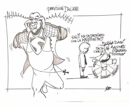 La vignetta del giorno - Previsioni italiane