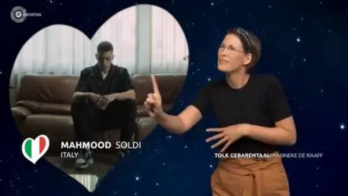 Mahmood, l'inedita versione per non udenti di "Soldi" 