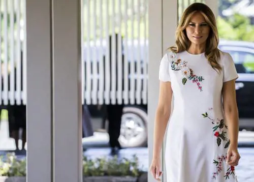 Melania Trump in Giappone, le foto