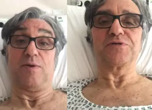 Stadio, Gaetano Curreri cade sul palco e finisce in ospedale