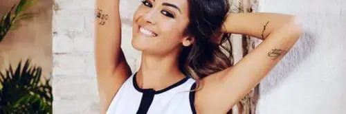 Giorgia Palmas scalda il web con uno scatto da tifosa