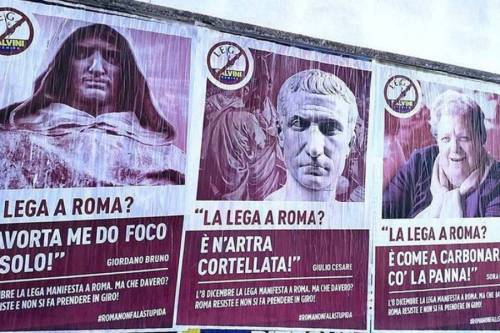 I barbari padani se so’ presi Roma