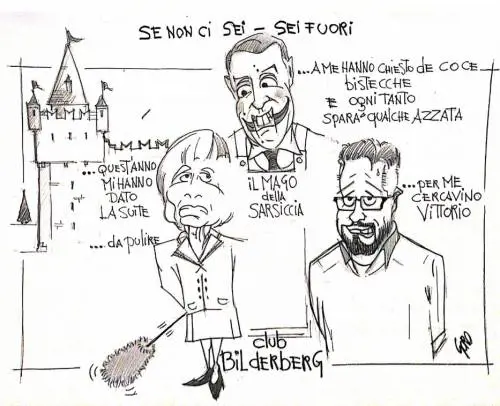 La vignetta del giorno: se non ci sei... sei fuori