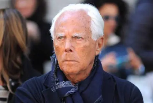 "Il mio successore? Non è detto che sarà italiano". Giorgio Armani rivela il futuro del marchio made in Italy