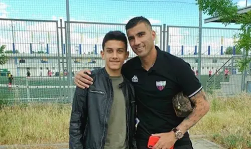 Il commovente post del figlio di Reyes