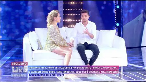 La verità di Marco Carta: "Sono ancora scosso, ma non sono un ladro"