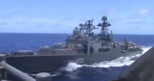 Pacifico, tensione Usa-Russia: sfiorata collisione tra due navi