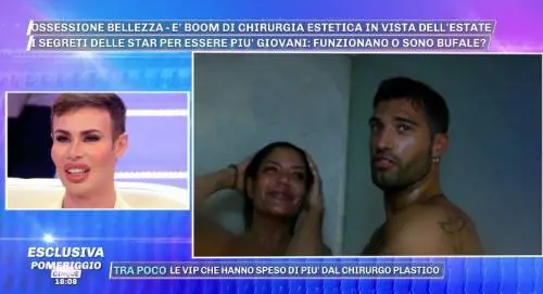 Michael Terlizzi e la Spa hot con un'amica, ma lui assicura: "Sono single"