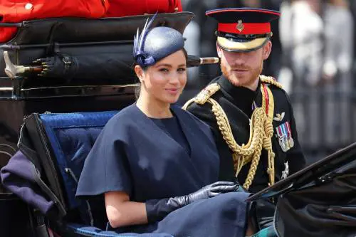 Meghan Markle al Trooping the Colour: foto