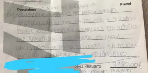 La porta non si apre, coppia di anziani paga 8mila euro
