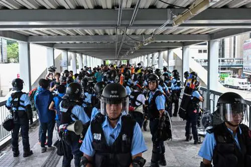 La vittoria della piazza a Hong Kong