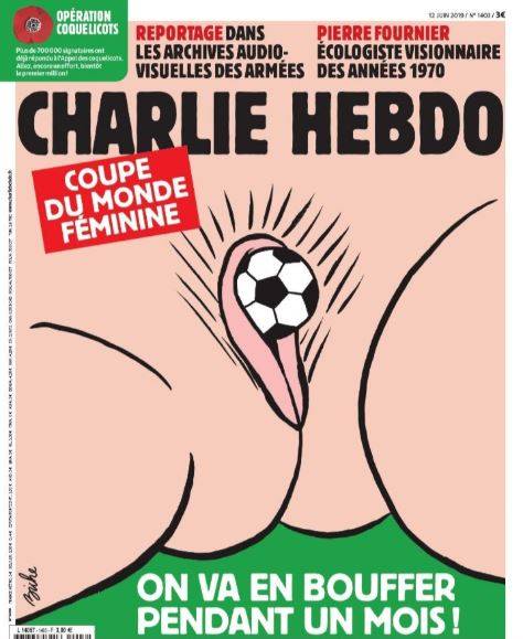 Charlie Hebdo e la vignetta sessista sui Mondiali femminili