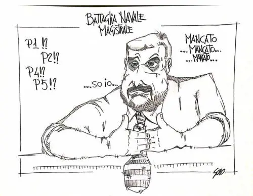 La vignetta del giorno - Battaglia navale magistrale