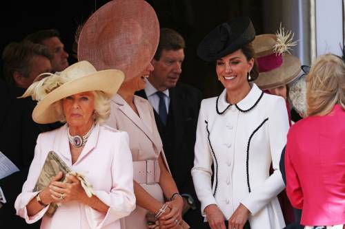 Kate Middleton alla parata per l'Ordine della Giarrettiera: foto