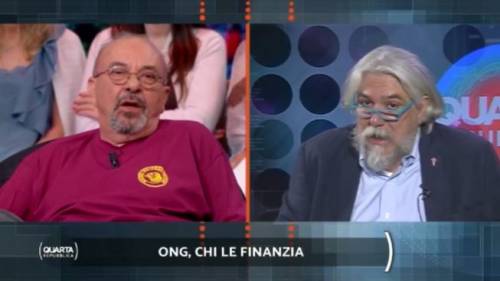 “Scafisti e Ong sono complici”: Meluzzi contro Vauro