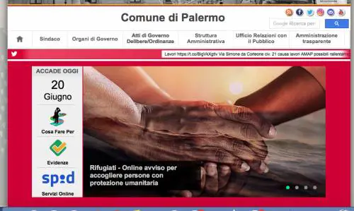 Palermo, sul sito del comune il bando per accogliere migranti