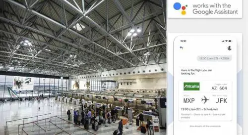 Malpensa e Linate, per chi vola tutte le informazioni a portata di voce con l'assistenza vocale Google