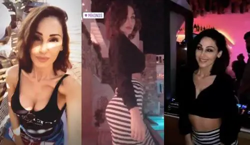 Anna Tatangelo a Mykonos 