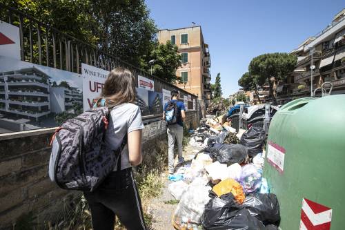 A Roma è emergenza rifiuti, e la città si riempie di insetti