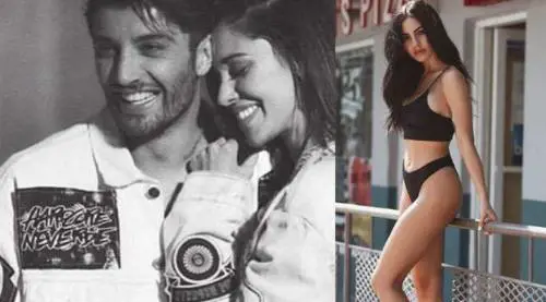 Giulia De Lellis supportava la coppia Andrea Iannone e Belen Rodriguez