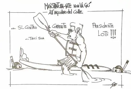 La vignetta del giorno: magistratura balneare