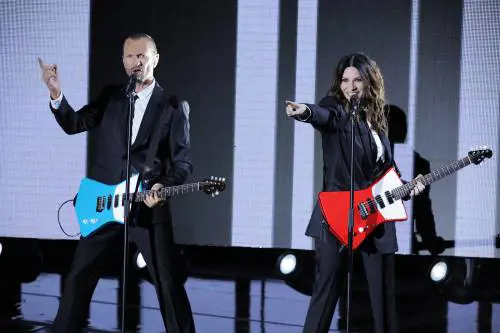 Laura Pausini e Biagio Antonacci insieme a Bari